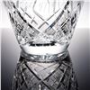 Image 2 : Cut Crystal Vase with Swirling Fan Motif