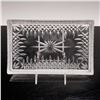 Image 1 : Waterford Lismore Cut Crystal Rectangular Tray