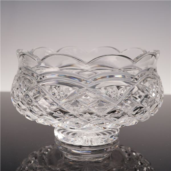 Waterford Crystal Footed Punch Bowl, Master Cutter