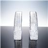 Image 3 : 2pc Waterford Crystal Bookends Fan Cut Design