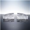 Image 4 : 2pc Waterford Crystal Bookends Fan Cut Design