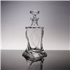 Image 1 : Bohemia Czech Lead Crystal Decanter with Twisted Base and Etched Design