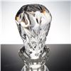 Image 3 : Starburst Elegance: Deep-Cut Crystal Decanter with Prism Stopper
