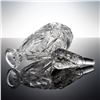 Image 5 : Starburst Elegance: Deep-Cut Crystal Decanter with Prism Stopper