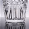 Image 2 : 2pc Brilliant Cut Crystal Decanter with Faceted Stopper