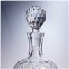 Image 4 : 2pc Brilliant Cut Crystal Decanter with Faceted Stopper