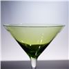 Image 5 : Set of 4 Hand-Blown Martini Glasses