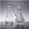 Image 1 : 2pc Princess House Oil and Vinegar Crystal Cruets