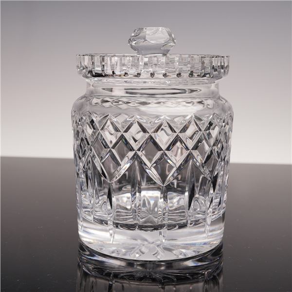 Waterford Cut Crystal Lismore Biscuit Barrel