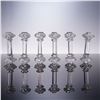 Image 2 : 6pc Set of Cut Glass Knife Rests