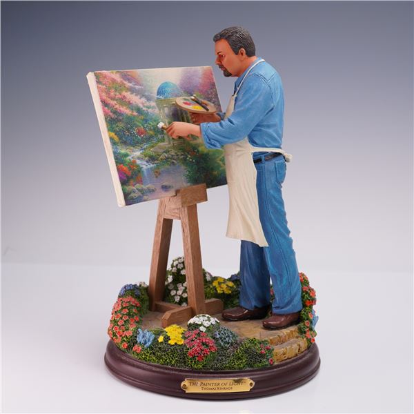 Bradford Sculpture Thomas Kinkade Painter of Light