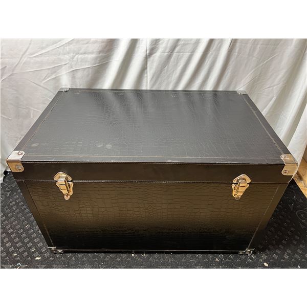 Black Storage Trunk