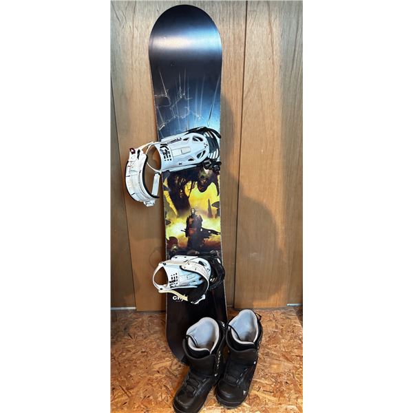 Chaos Snowboard with Boots
