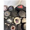 Image 3 : Assortment of Used Hockey Pucks
