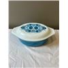 Image 1 : Vintage Pyrex Horizon Blue Dish