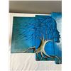 Image 2 : Acrylic Painted Sectional Artwork