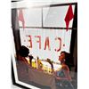 Image 2 : Framed Cafe Poster Print