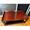 Image 1 : Two Tier Wooden Coffee Table