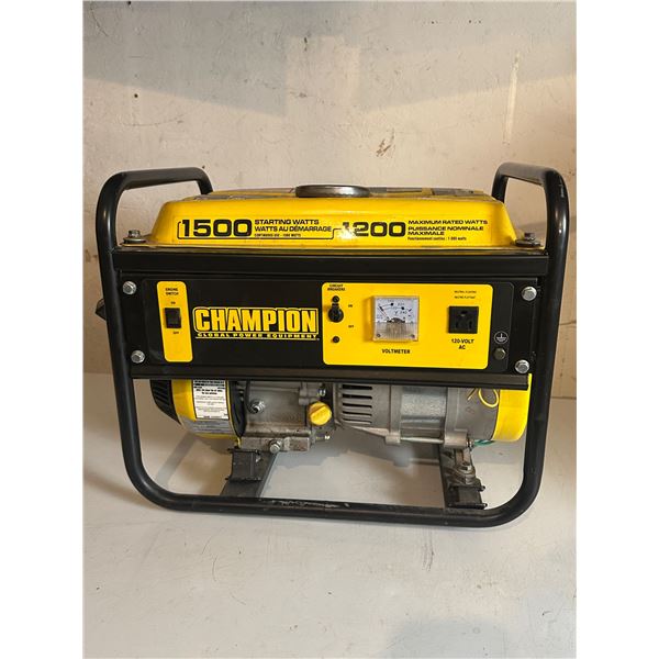Champion 1500/1200 Watt Generator