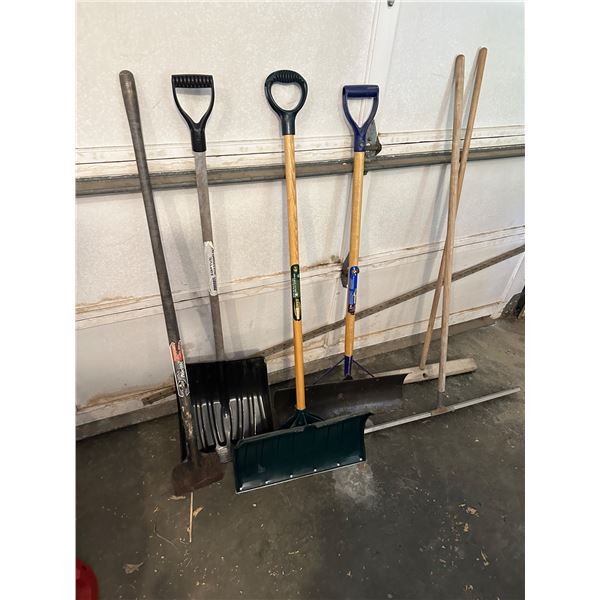 Shovels, Ice Scraper, Broom