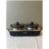Image 1 : CrockPot Dual Zone Buffet Server