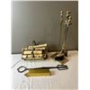 Image 1 : Brass Fireplace Tools