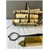 Image 2 : Brass Fireplace Tools