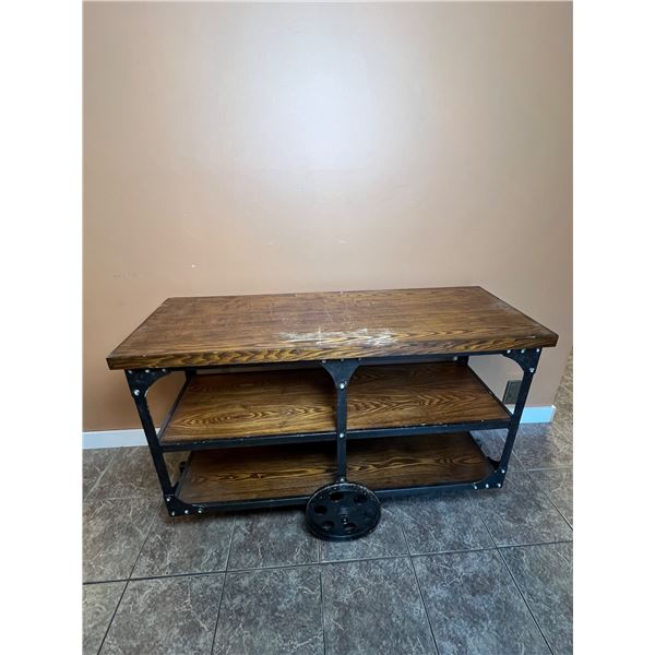 Wood Rolling Cart