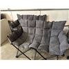 Image 1 : 2 Folding 2 Person Camping Seats