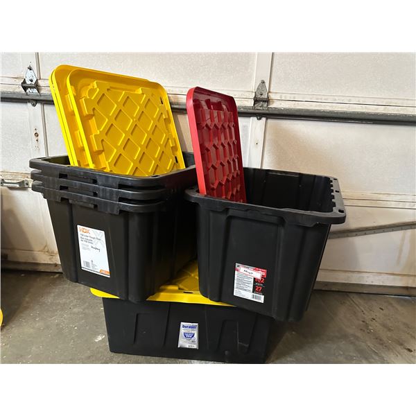 102 Gallon Totes with lids