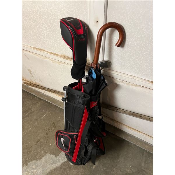 Nike Junior Size Clubs & Caddy
