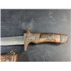 Image 3 : 7" Fixed Curved Blade Knife with Sheath
