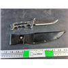 Image 1 : 6" Fixed Blade Combat Knife with Sheath