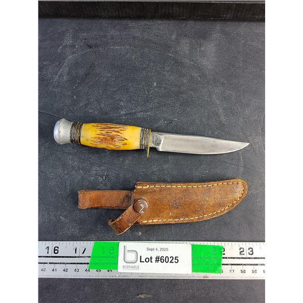 4" Fixed Blade China Knife with Sheath