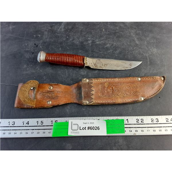 6" Fixed Blade Knife with Sheath