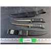 Image 1 : (2) Filleting Knives with Sheath