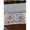 Image 2 : *White Glass Top Table 61'' x 51.5'' x 30'' - As Is CANNOT SHIP