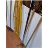 Image 5 : *Ironing Board, (2) Rakes, (2) Garden Hoes, Hockey Stick - As Is CANNOT SHIP