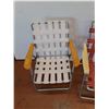 Image 2 : **(2) Vintage Foldable Outdoor Chairs - As Is  -  PICK UP