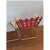 Image 5 : **(2) Vintage Foldable Outdoor Chairs - As Is  -  PICK UP