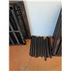 Image 3 : *Black Plastic Storage Shelves - As Is CANNOT SHIP
