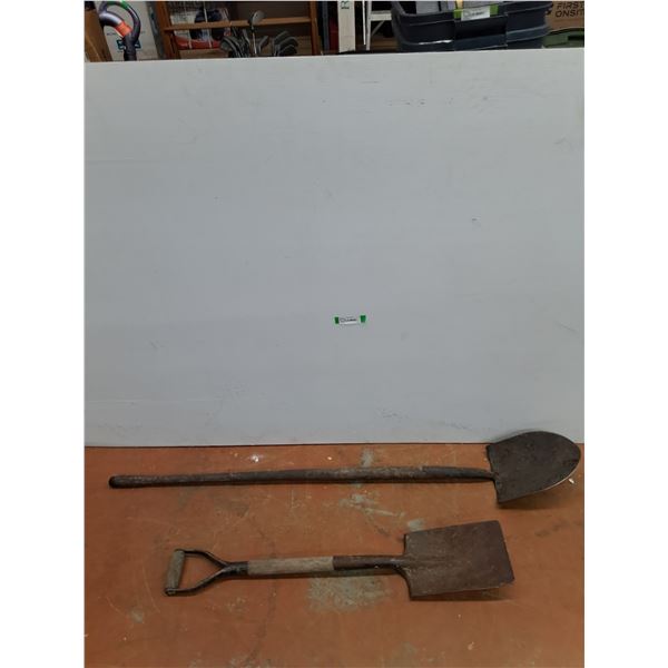 ** (2) Shovels - As Is CANNOT SHIP