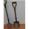 Image 2 : ** Shovel, Pitch Fork - As Is CANNOT SHIP