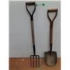 Image 3 : ** Shovel, Pitch Fork - As Is CANNOT SHIP