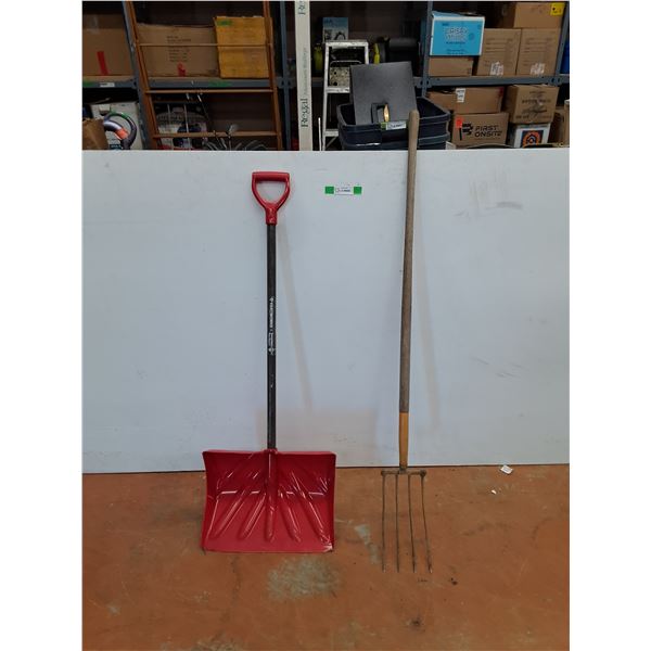 **Snow Shovel, Pitchfork
