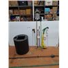 Image 1 : **Plastic Bin, Garden Hook, Broom, Misc -  As Is CANNOT SHIP