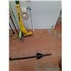 Image 4 : **Plastic Bin, Garden Hook, Broom, Misc -  As Is CANNOT SHIP