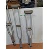 Image 3 : *(3) Pairs Of Crutches  -  PICK UP