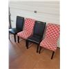 Image 1 : * (4) Upholstered Dining Chairs - Some Wear - CANNOT SHIP