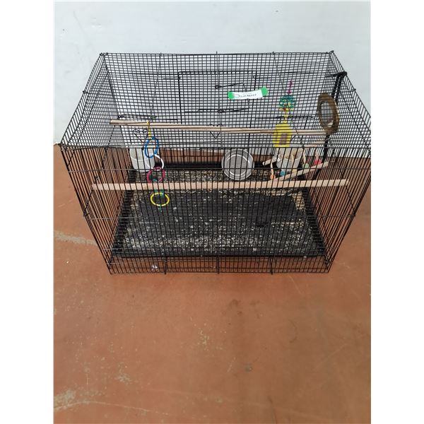 * Bird Cage w/Accessories 23" x 16" x16"  - CANNOT SHIP
